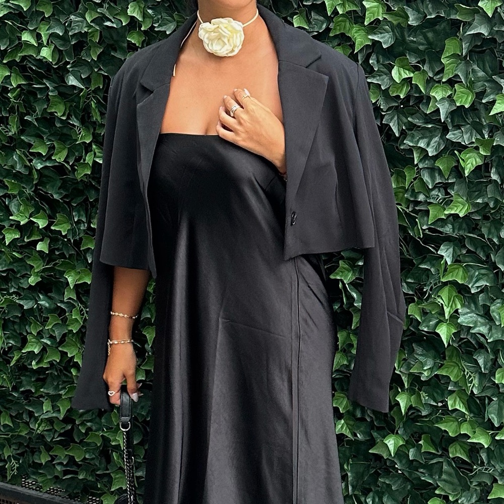 We Wore What Cropped Blazer